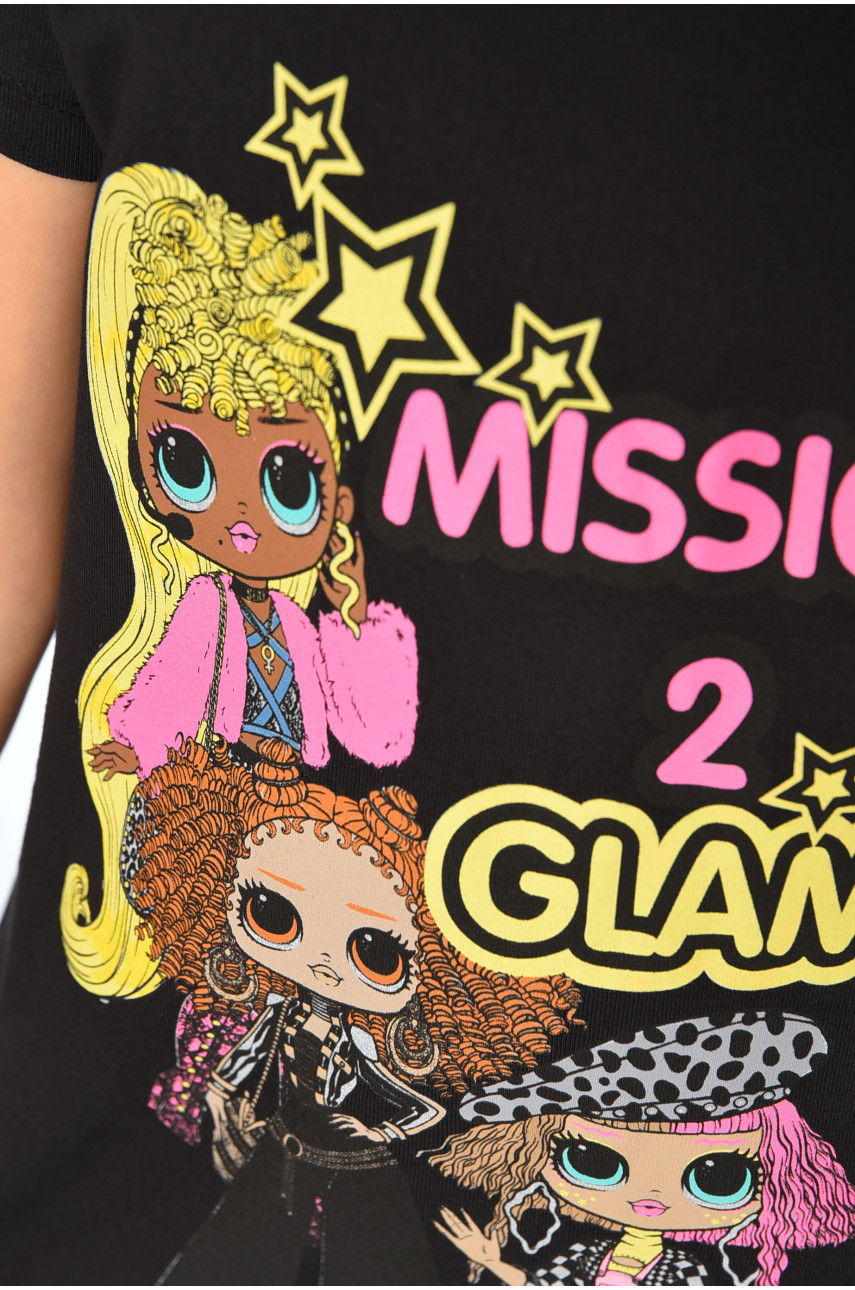 Сукня дитяча для дівчинки чорного кольору м01 196603