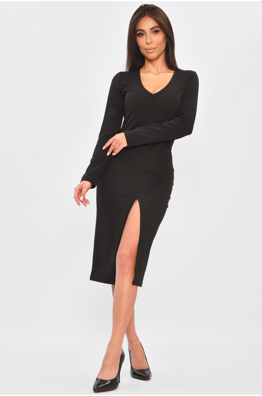 Платье женское черного цвета 558 196612