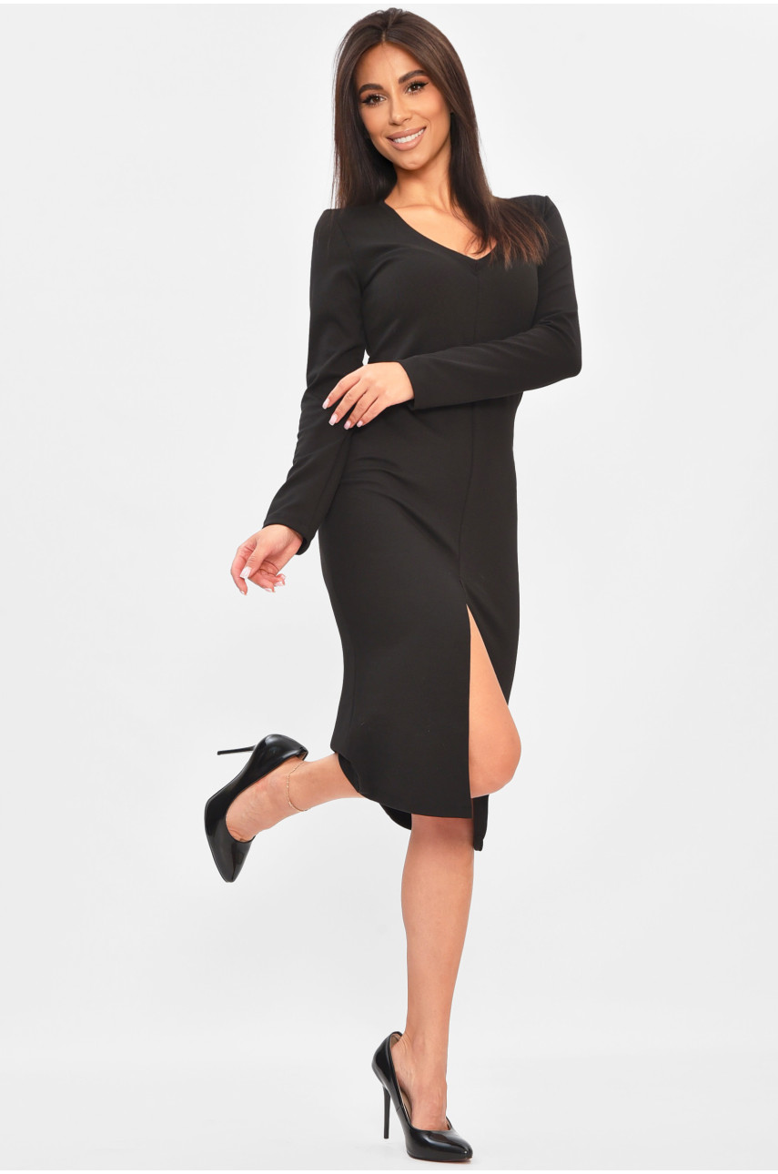 Платье женское черного цвета 558 196612