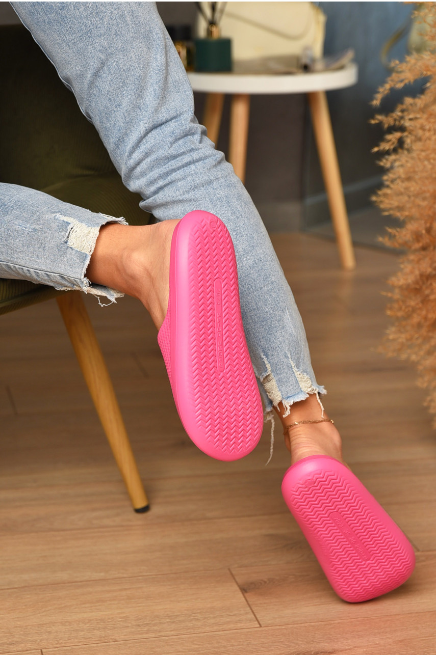 Шльопанці піна жіночі рожевого кольору SD9006 196645