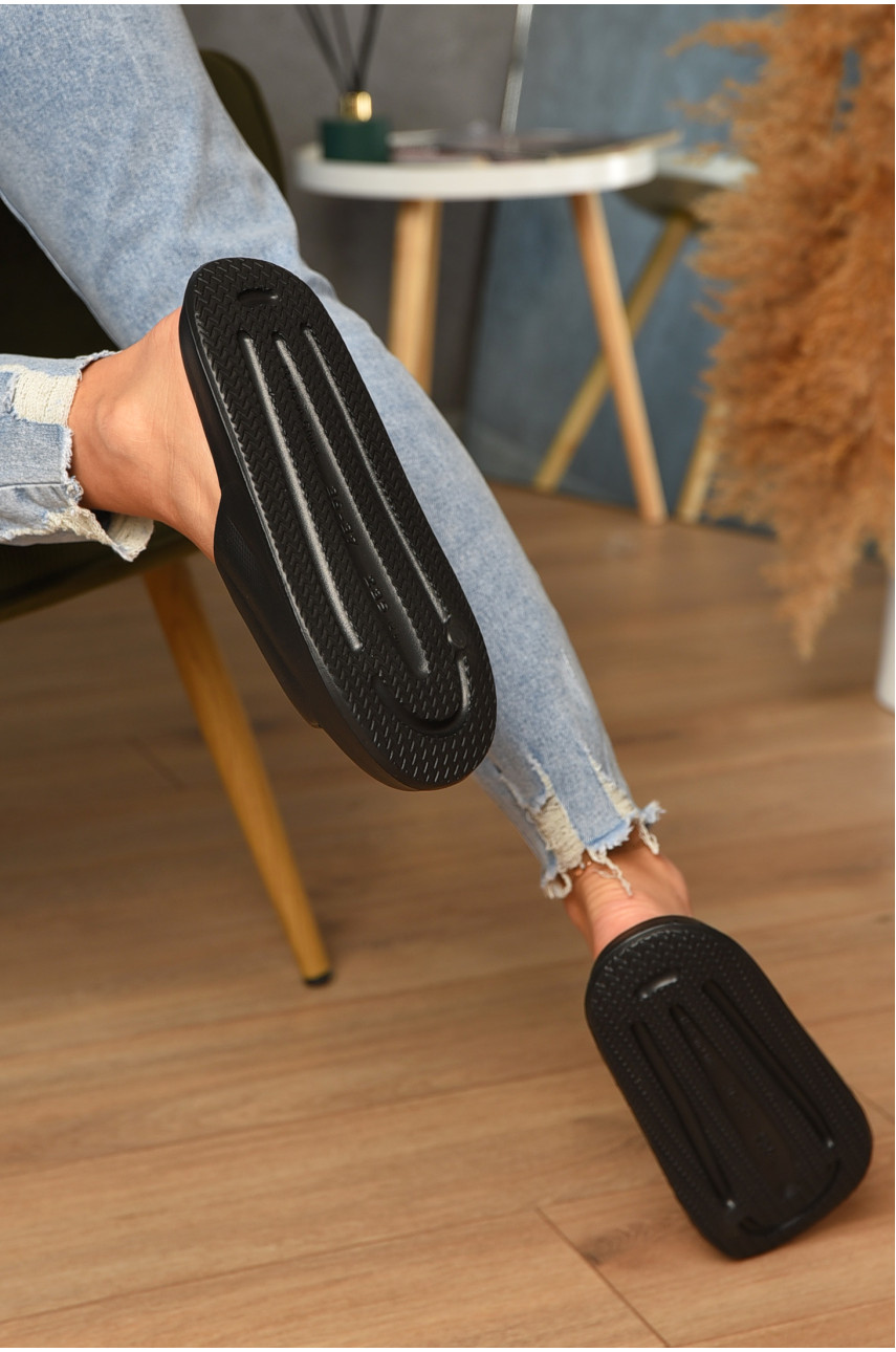 Шльопанці піна жіночі чорного кольору SD9050 196648 Шльопанці піна жіночі чорного кольору SD9050 196648