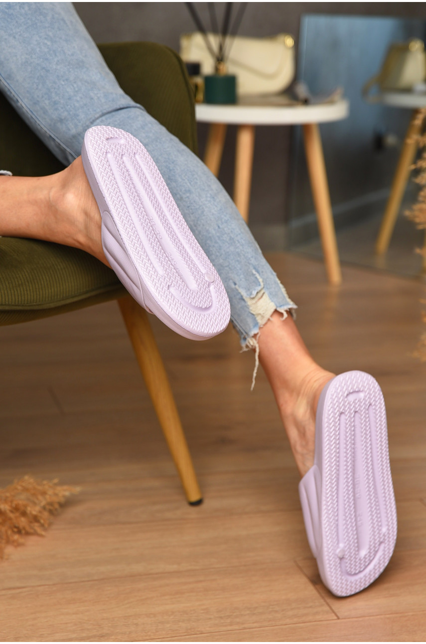 Шльопанці піна жіночі бузкового кольору SD9050 196650 Шльопанці піна жіночі бузкового кольору SD9050 196650