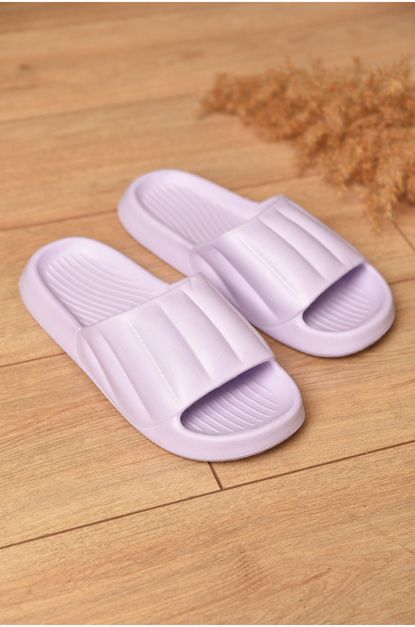 Шльопанці піна жіночі бузкового кольору SD9050 196650 Шльопанці піна жіночі бузкового кольору SD9050 196650