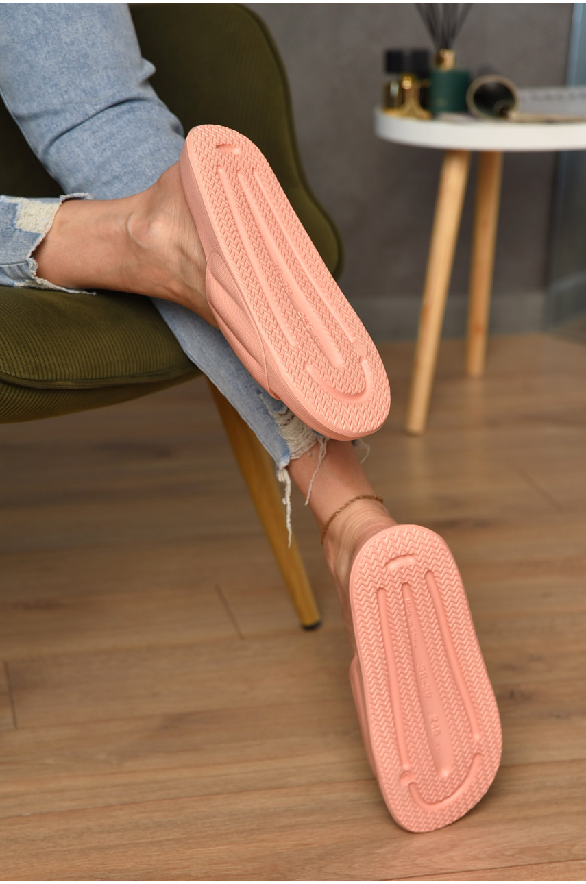 Шльопанці піна жіночі персикового кольору SD9050 196651 Шльопанці піна жіночі персикового кольору SD9050 196651