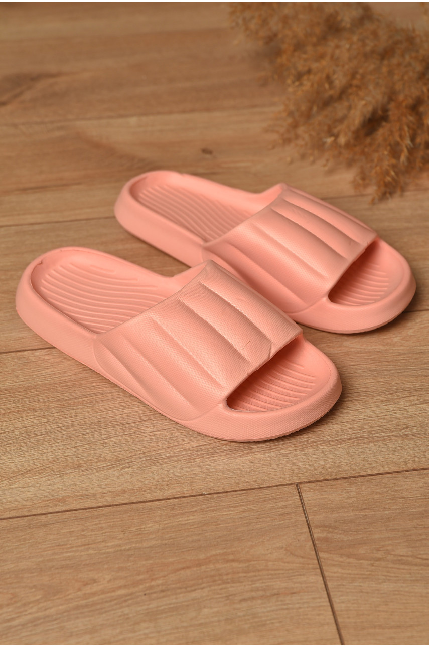 Шльопанці піна жіночі персикового кольору SD9050 196651 Шльопанці піна жіночі персикового кольору SD9050 196651