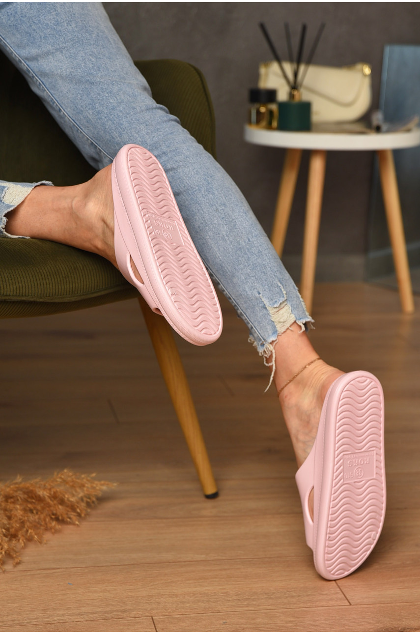 Шльопанці піна жіночі світло-рожевого кольору 510 196681 Шльопанці піна жіночі світло-рожевого кольору 510 196681