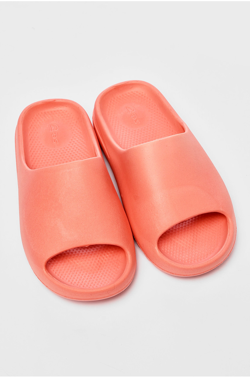 Шлепанцы пена женские персикового цвета ПЖ-44 196708