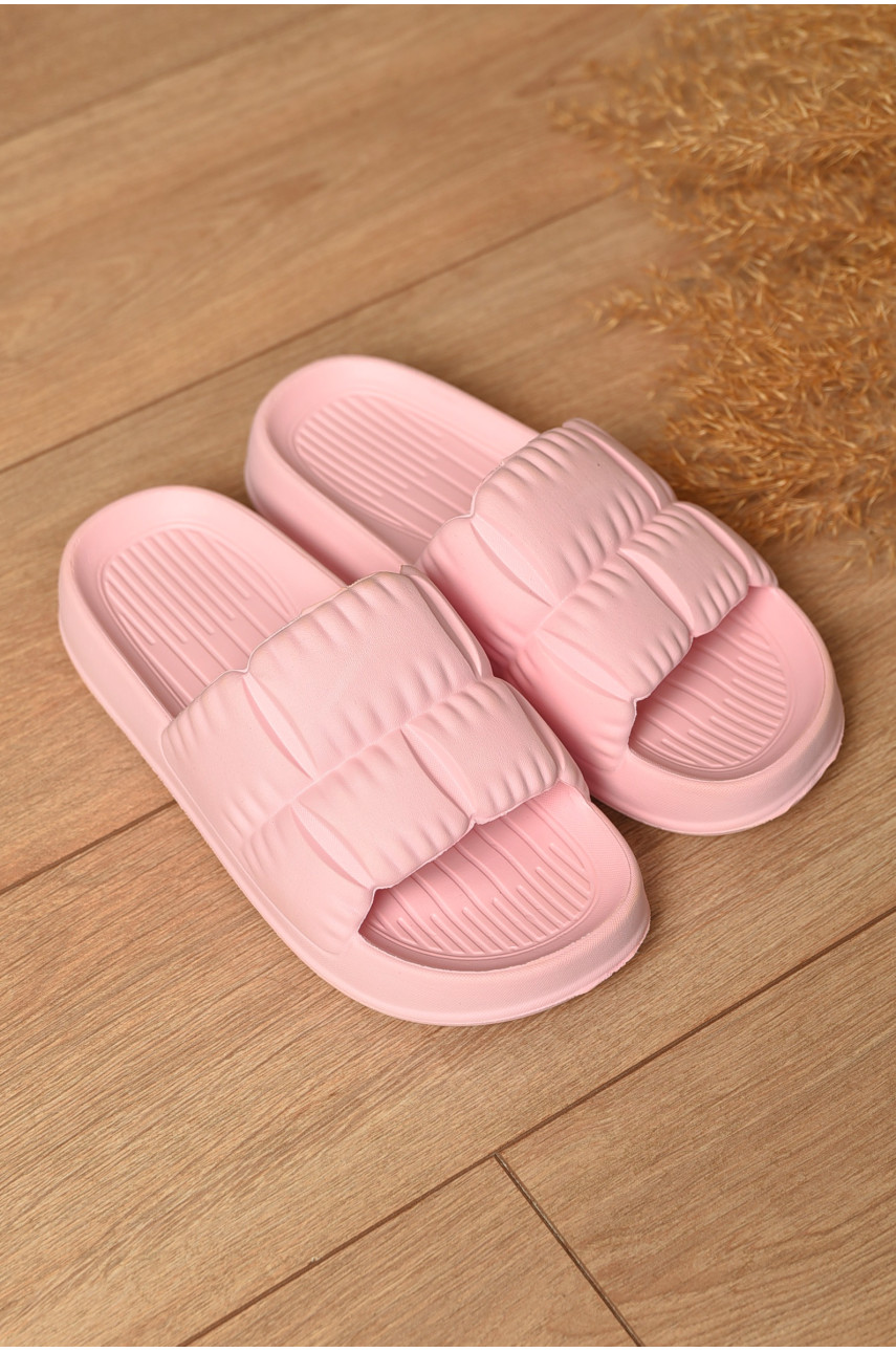Шльопанці піна жіночі світло-рожевого кольору С-95 196719 Шльопанці піна жіночі світло-рожевого кольору С-95 196719