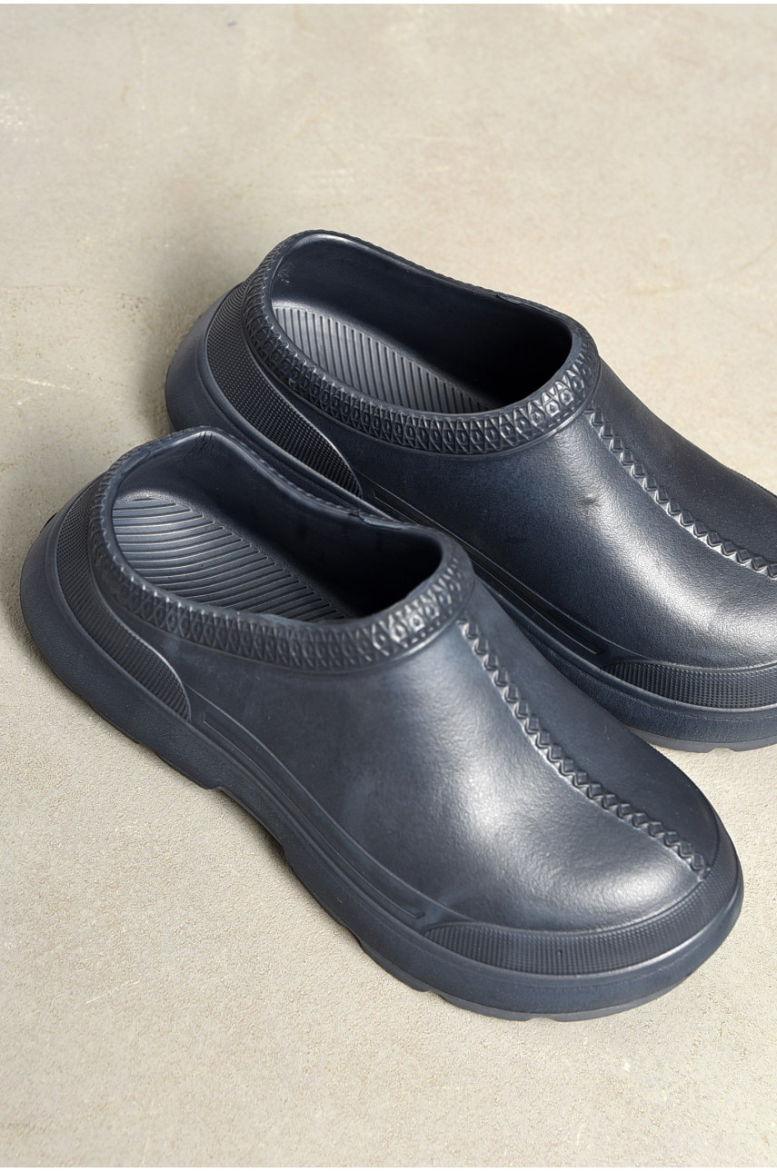 Галоши женские темно-синего цвета ВМ-35 196792