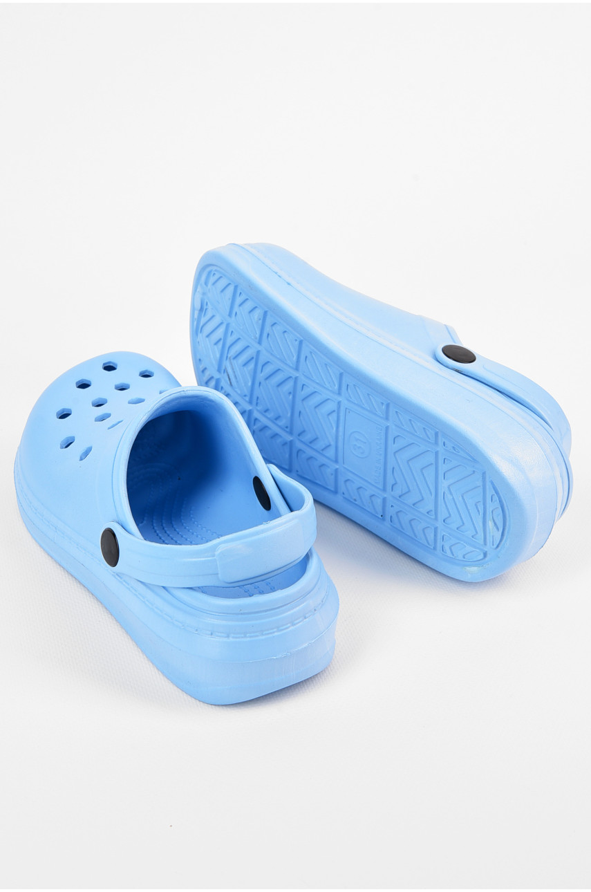 Крокси дитячі блакитного кольору 312 196805