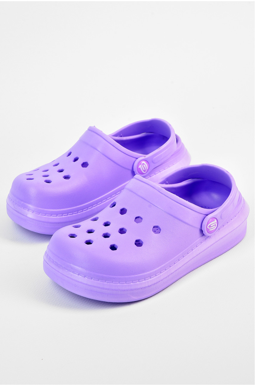 Крокси дитячі фіолетового кольору 312 196806