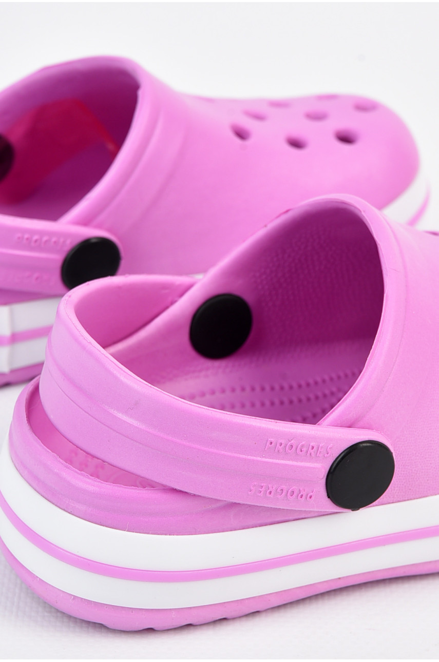 Крокси дитячі рожевого кольору 309 196808
