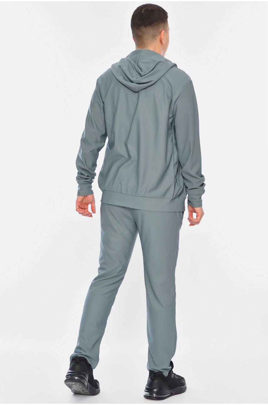 Спортивний костюм чоловічий на флісі м'ятного кольору 7250 196829