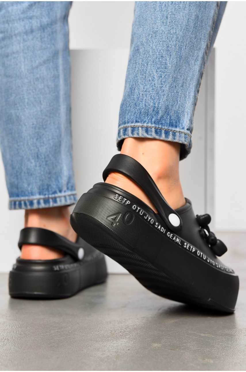 Крокси жіночі чорного кольору а30 196864