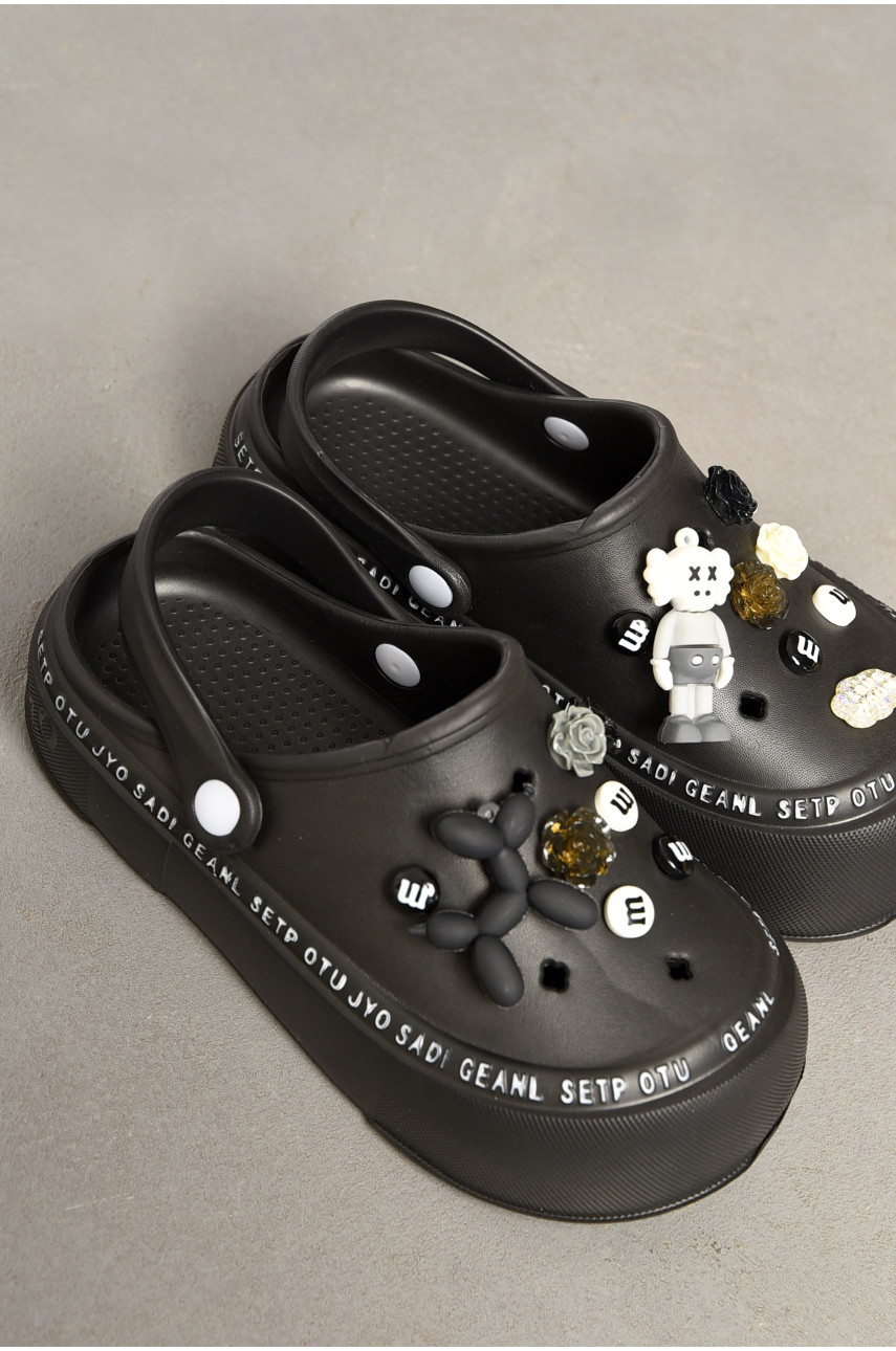 Крокси жіночі чорного кольору а30 196864