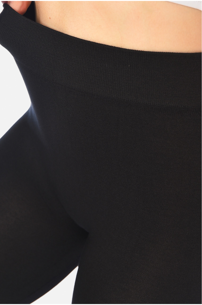 Лосины женские черного цвета NO-09 196865 Лосины женские черного цвета NO-09 196865