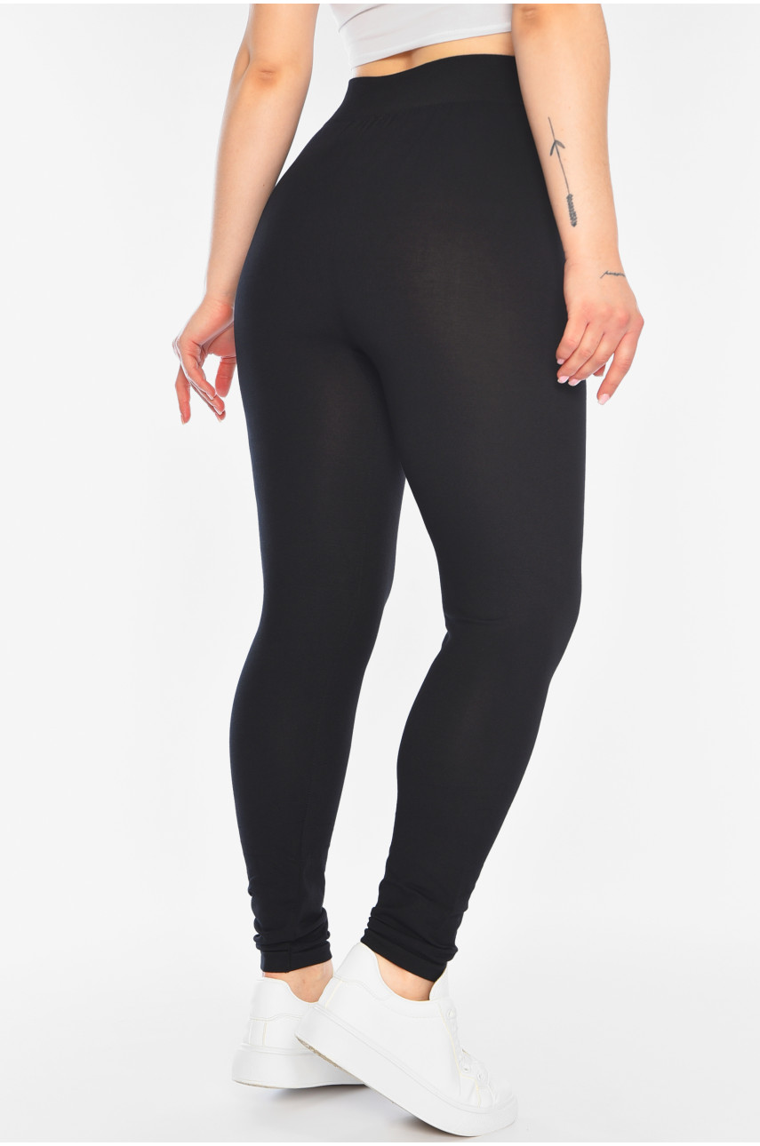 Лосины женские черного цвета NO-091 196871