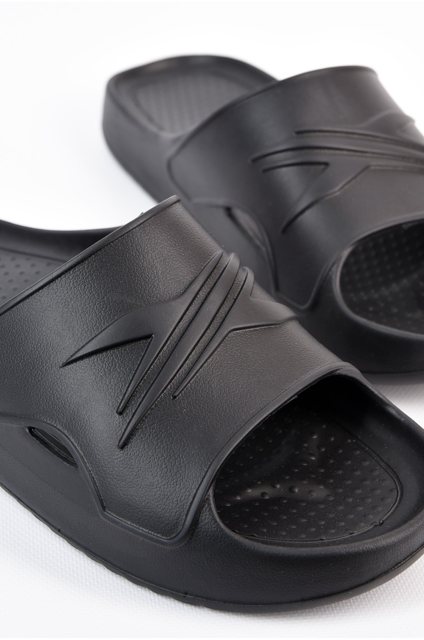Шлепанцы мужские пена черного цвета 140 196878 Шлепанцы мужские пена черного цвета 140 196878