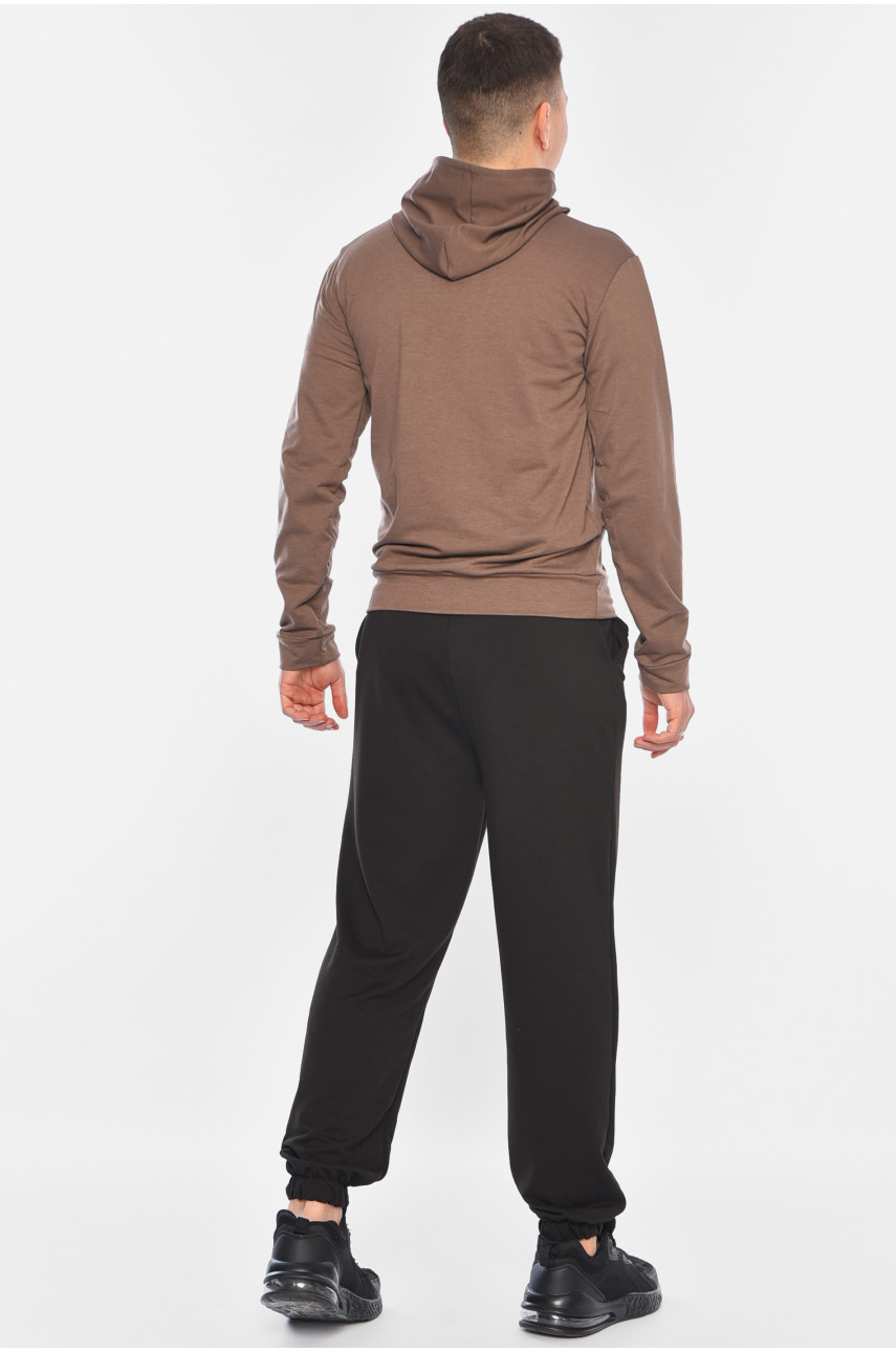 Спортивный костюм мужской коричневого цвета 196944