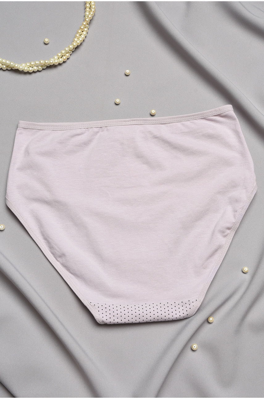 Трусы женские полубатальные светло-сиреневого цвета 38321 196977