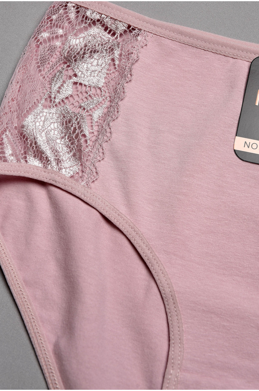 Трусы женские полубатальные светло-розового цвета 38330 196992