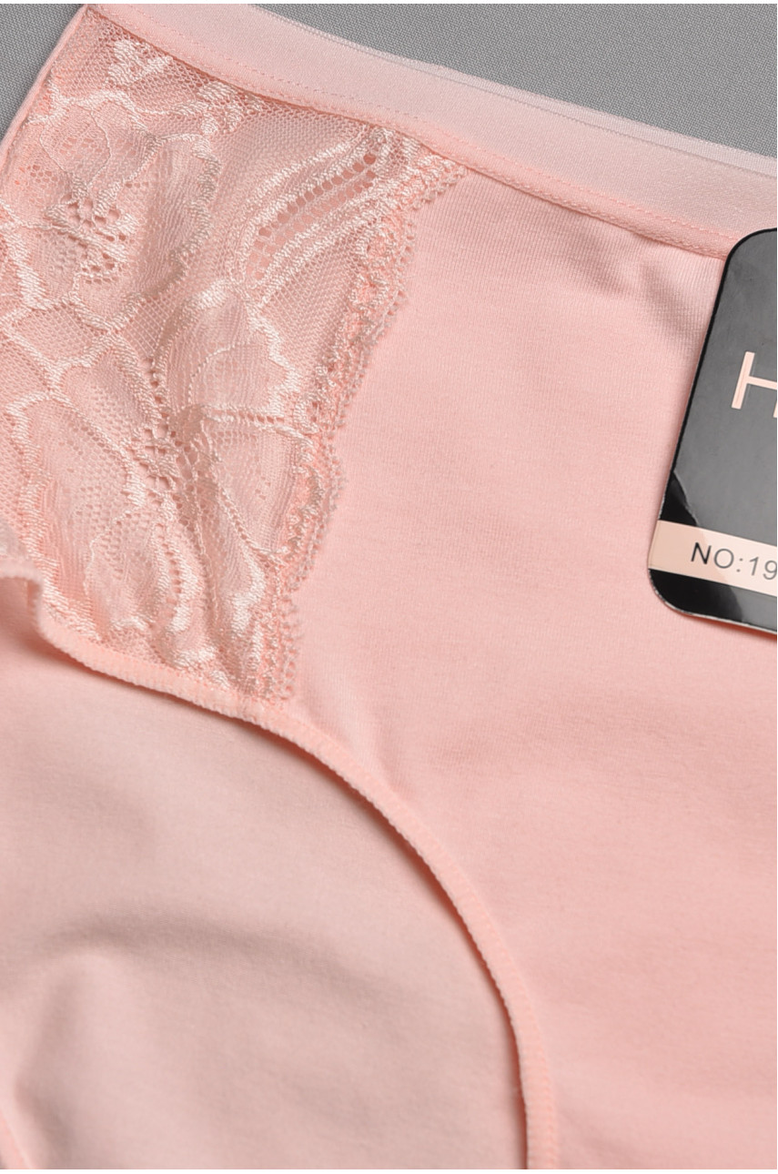 Трусы женские полубатальные светло-розового цвета 1965 197064