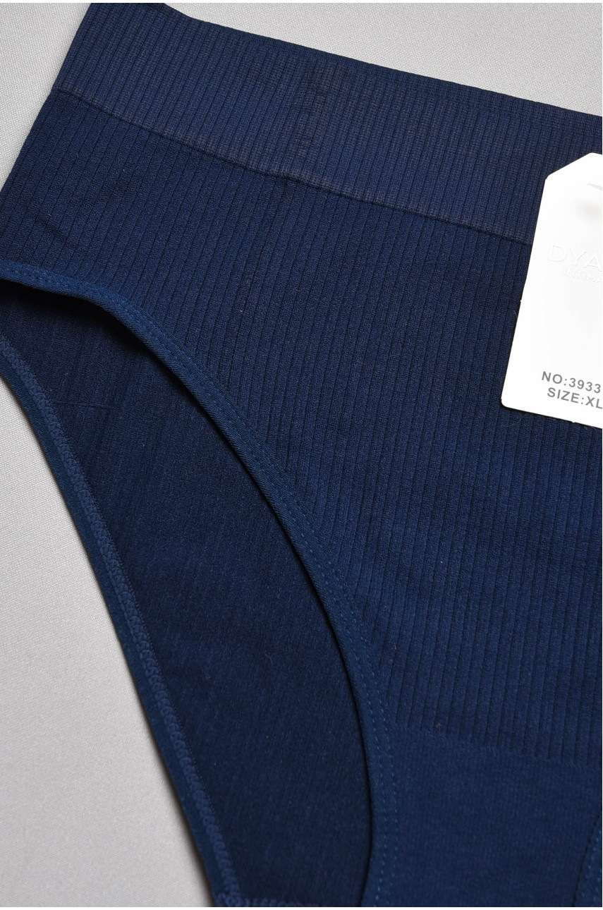 Труси жіночі напівбатальні темно-синього кольору 3933-8 197075