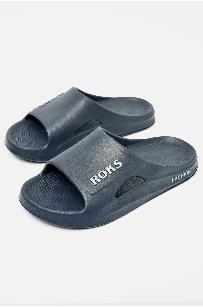 Шльопанці чоловічі піна темно-синього кольору 511 197095
