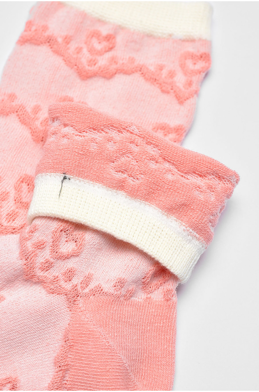 Носки детские демисезонные розового цвета GC1127 197147