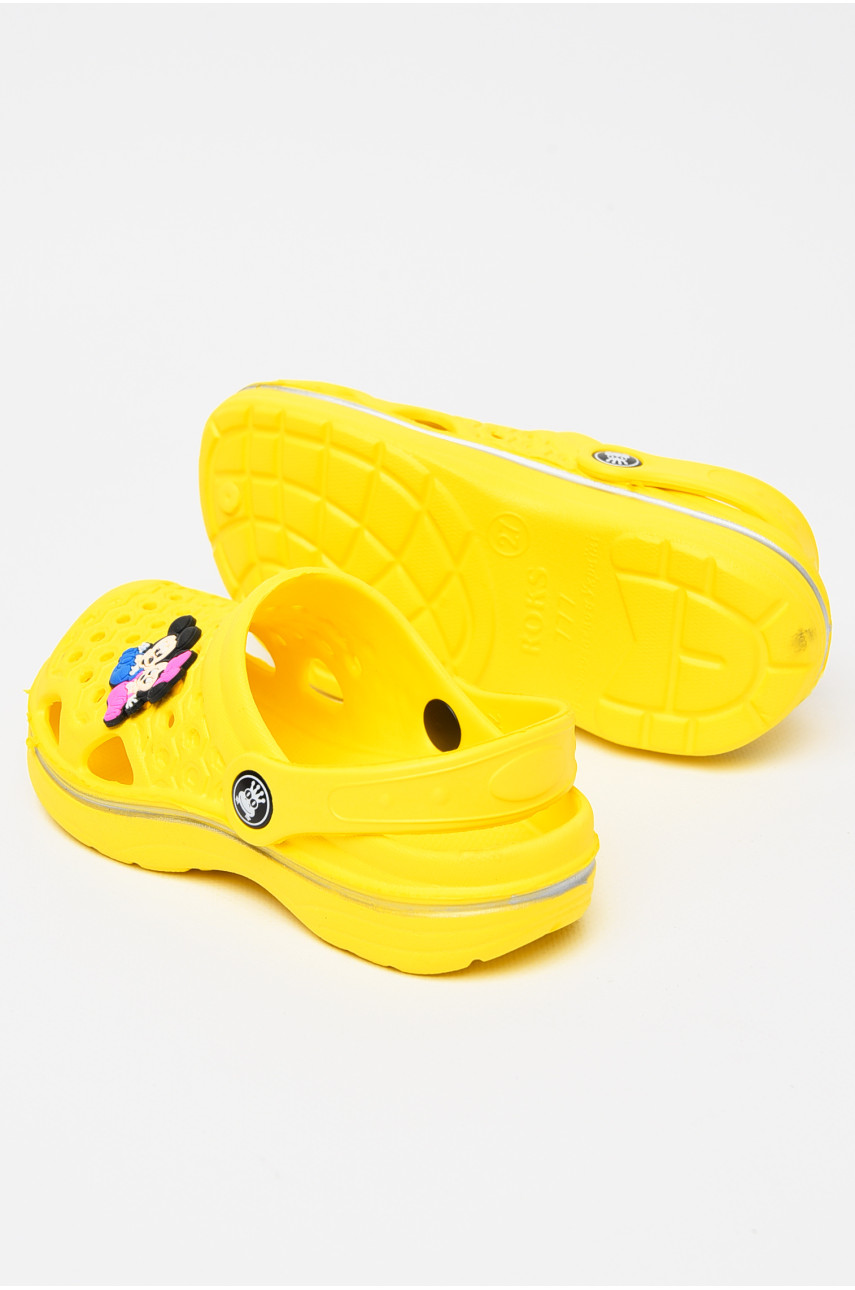 Крокси дитячі жовтого кольору 777 197187