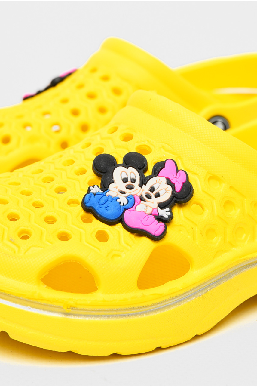 Крокси дитячі жовтого кольору 777 197187