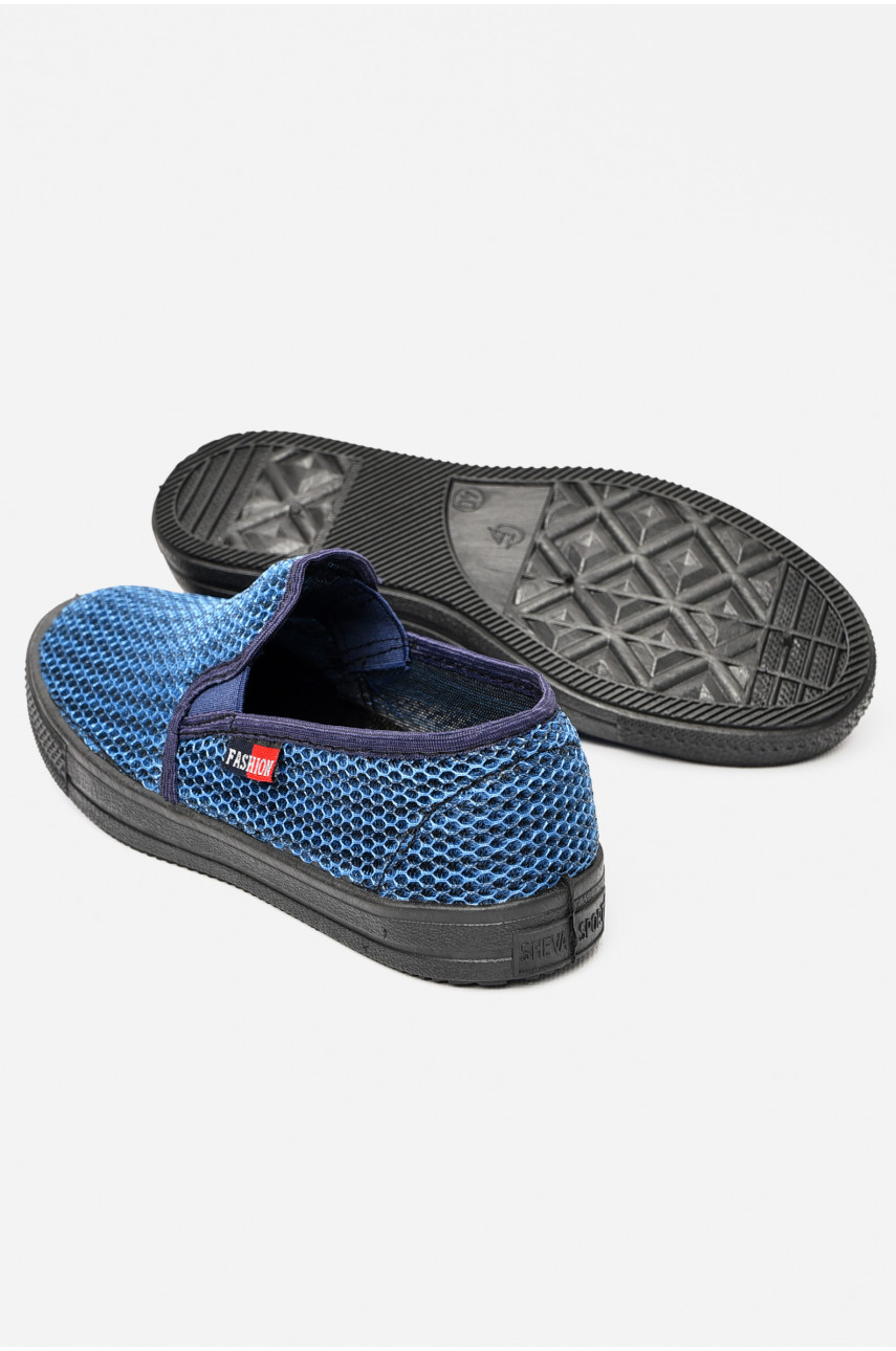 Сліпони чоловічі синього кольору 042 197208