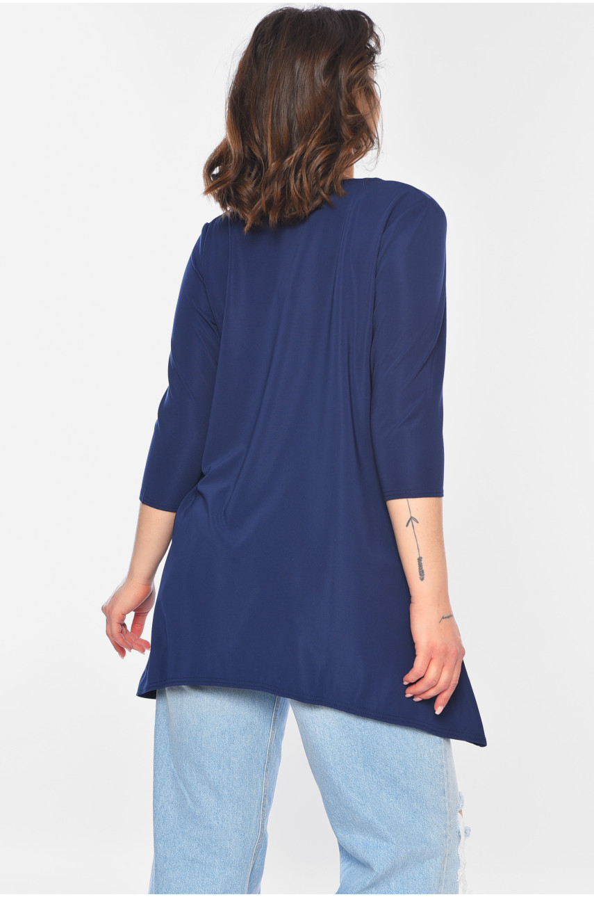 Туника женская тёмно-синего цвета 7000 197236 Туника женская тёмно-синего цвета 7000 197236