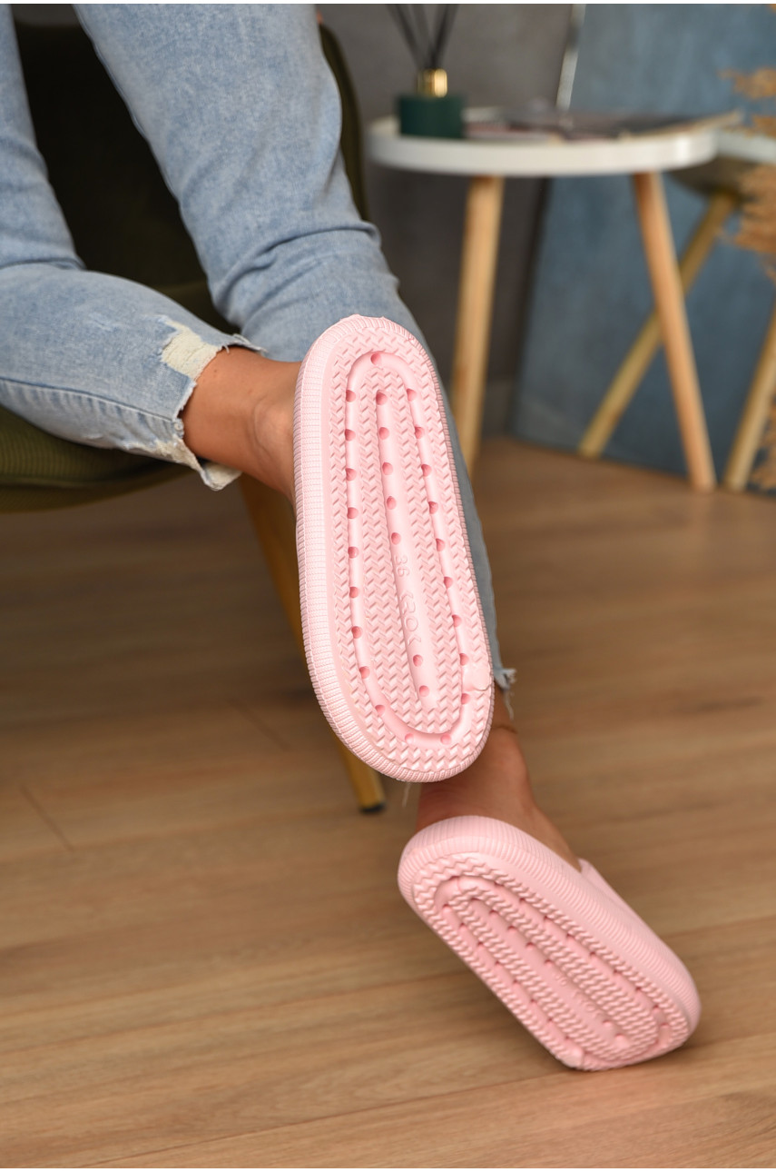 Шльопанці піна жіночі світло-рожевого кольору с-88 197247
