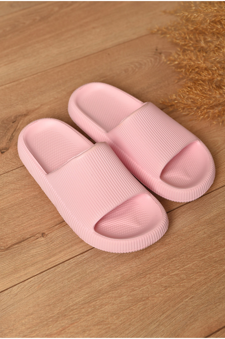 Шльопанці піна жіночі світло-рожевого кольору с-88 197247