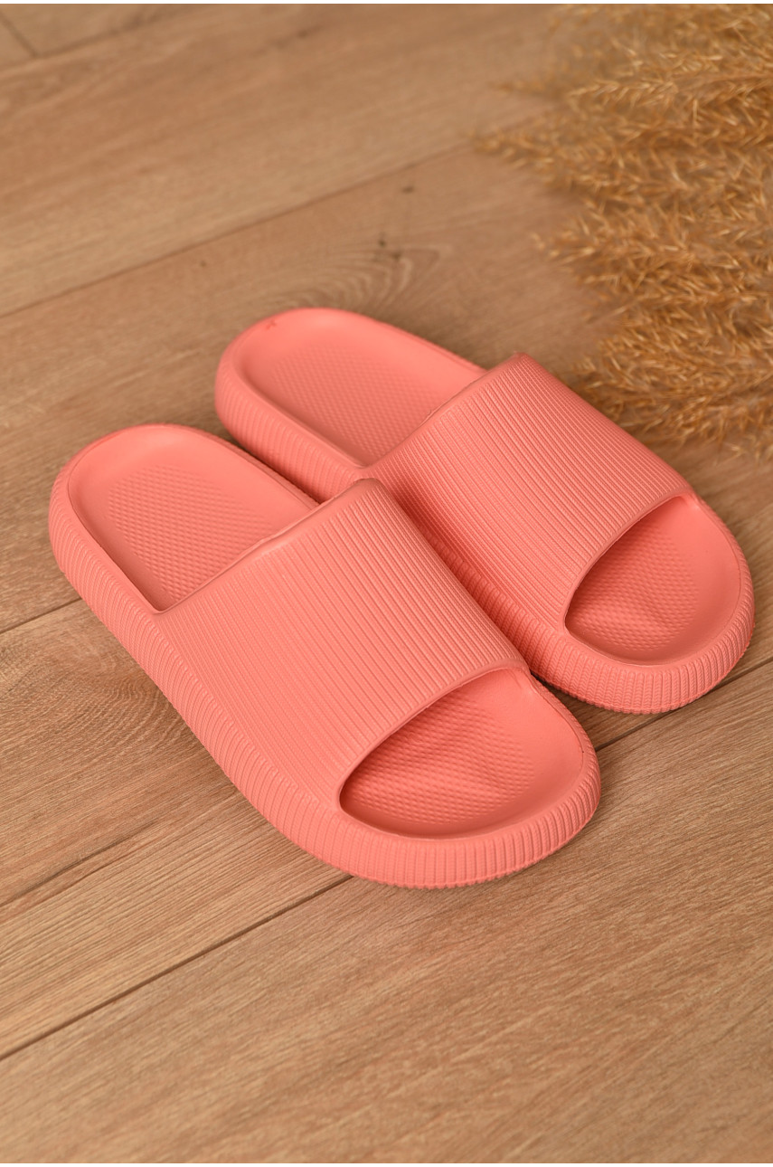 Шльопанці піна жіночі персикового кольору с-88 197251