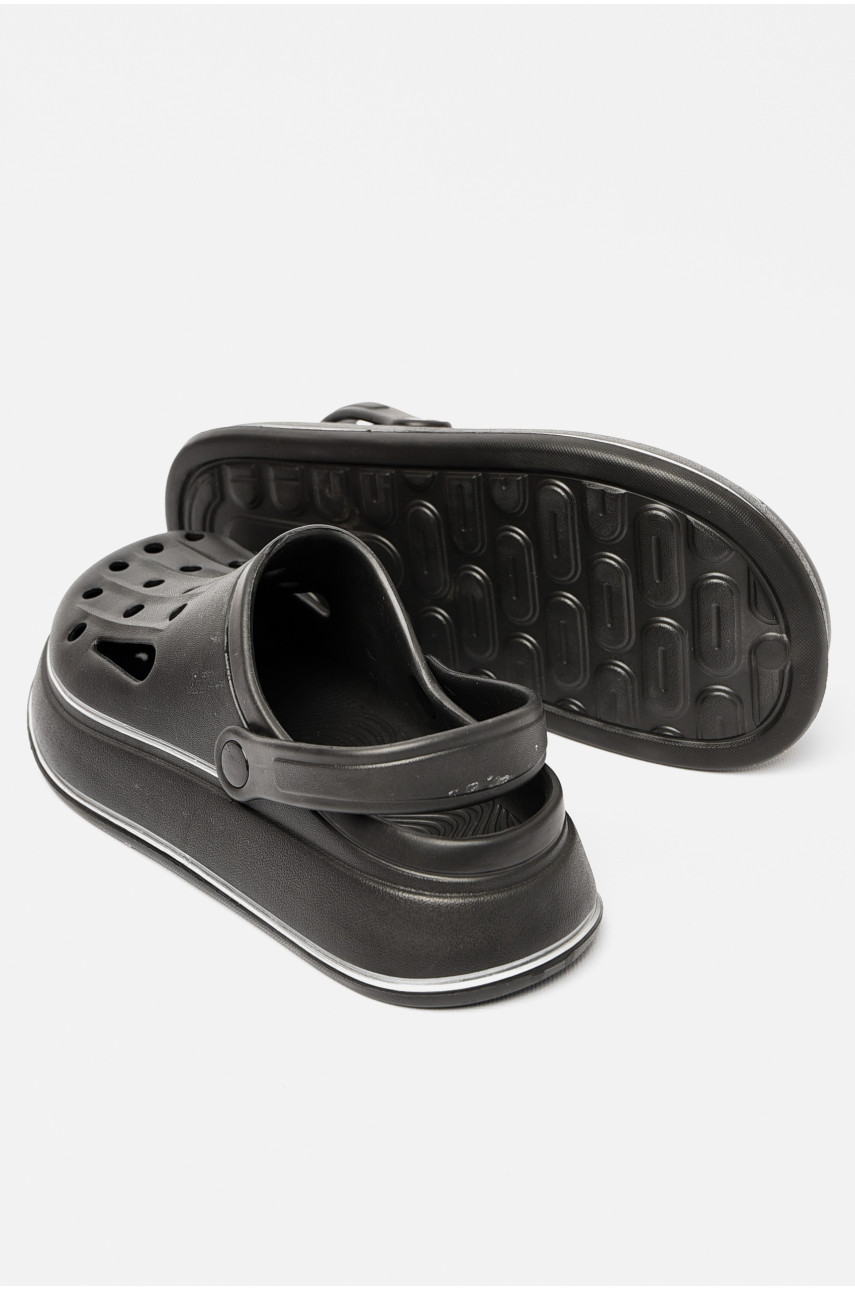 Кроксы мужские черного цвета 252 197263