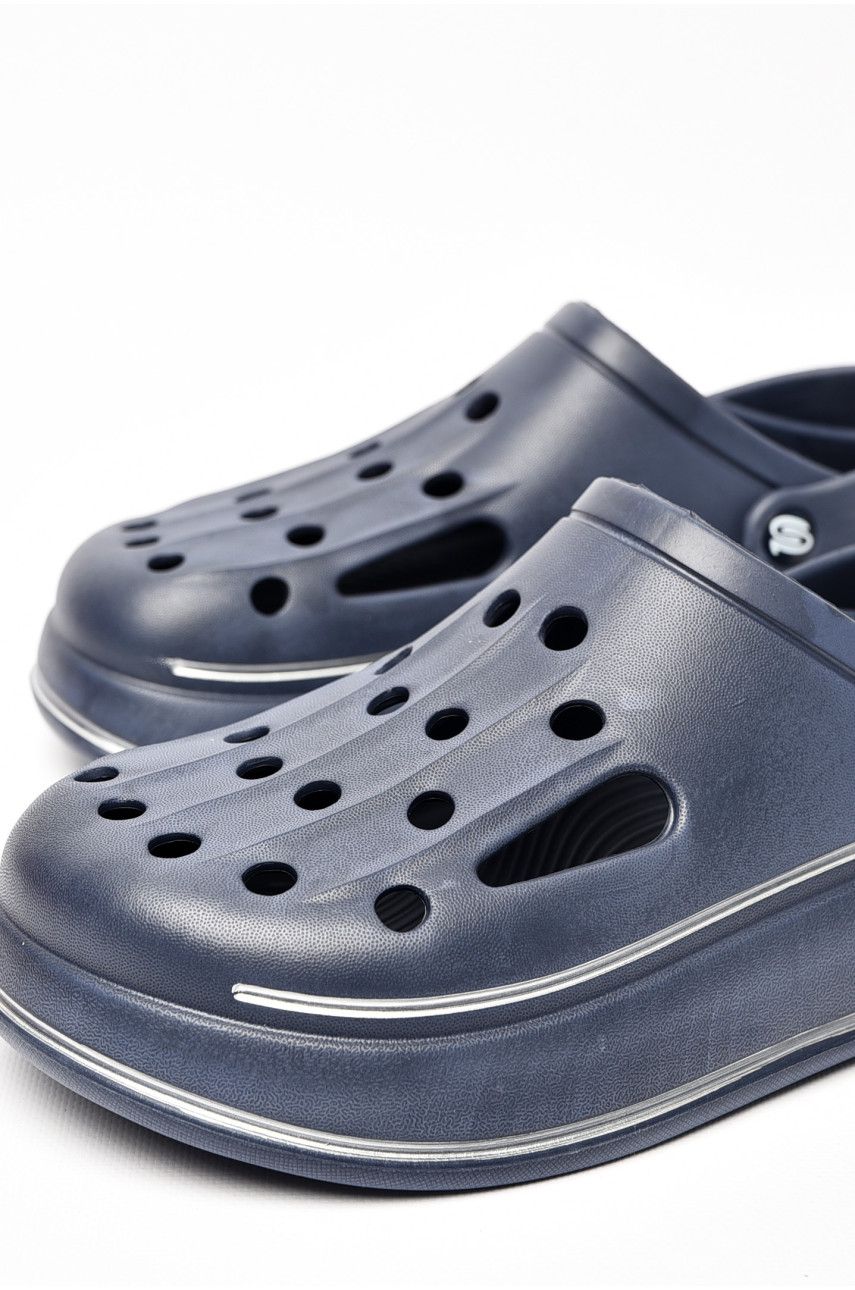 Кроксы мужские темно-синего цвета 252 197265
