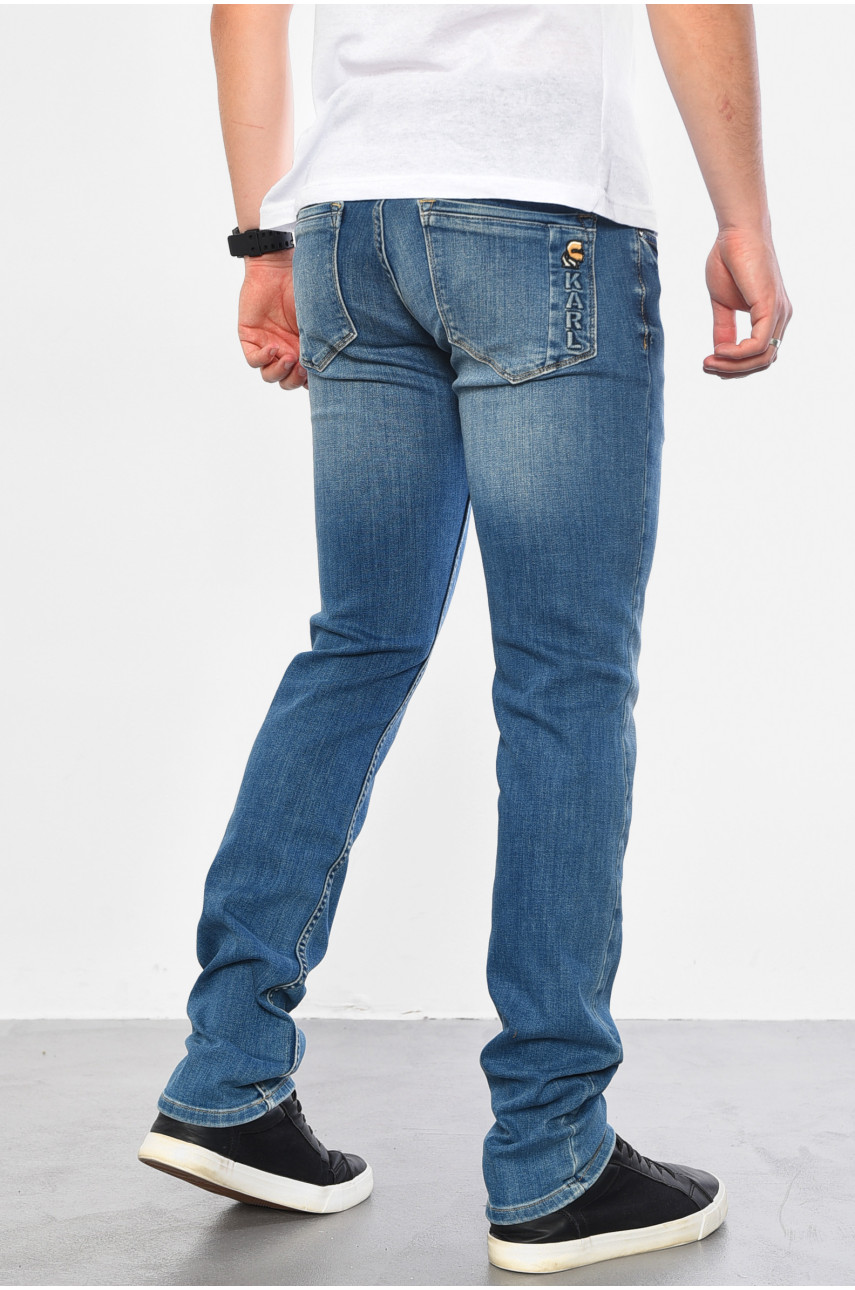 Джинсы мужские синего цвета Уценка 3231 197358