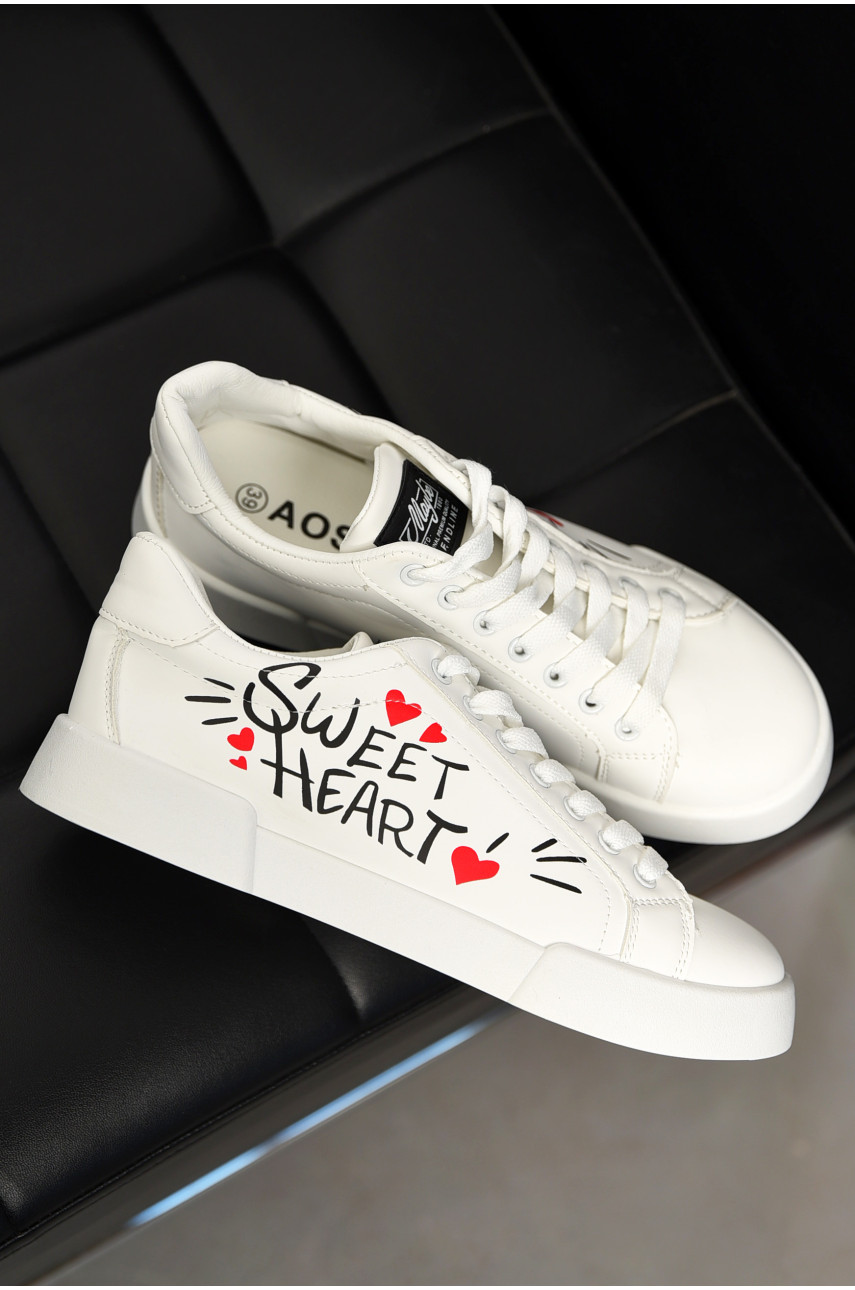 Кросівки жіночі білого кольору 533-694 197400