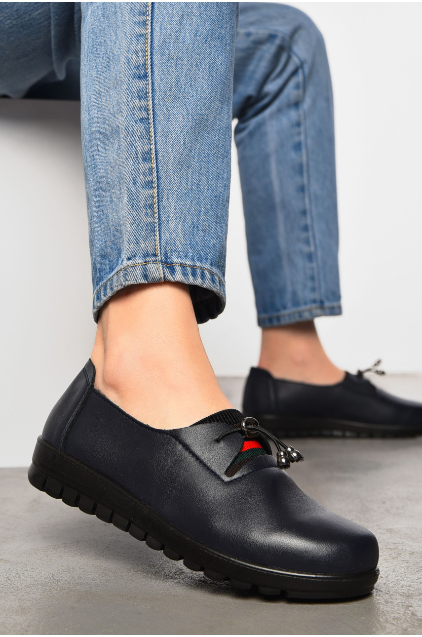 Туфлі жіночі темно-синього кольору а26-5-8 197407