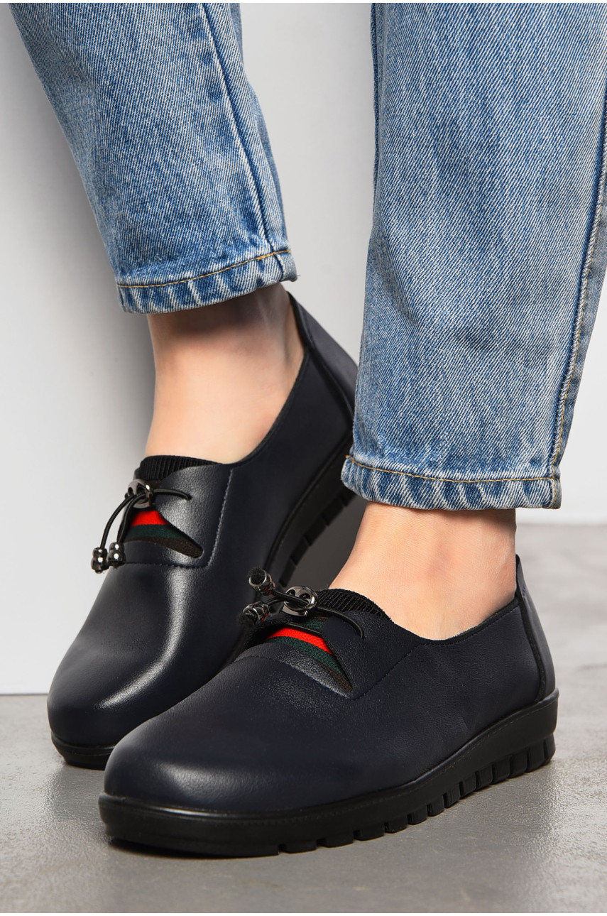 Туфлі жіночі темно-синього кольору а26-5-8 197407