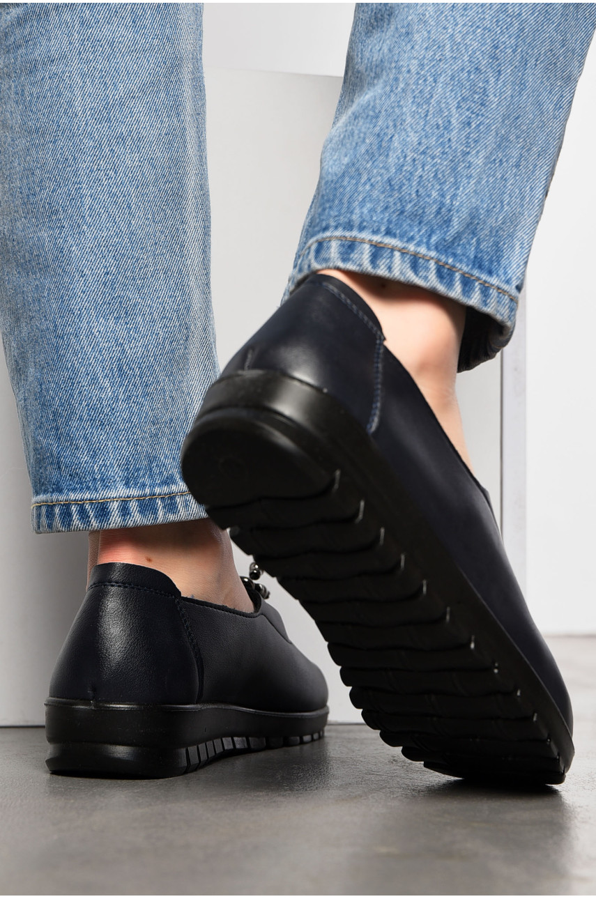 Туфлі жіночі темно-синього кольору а26-5-8 197407