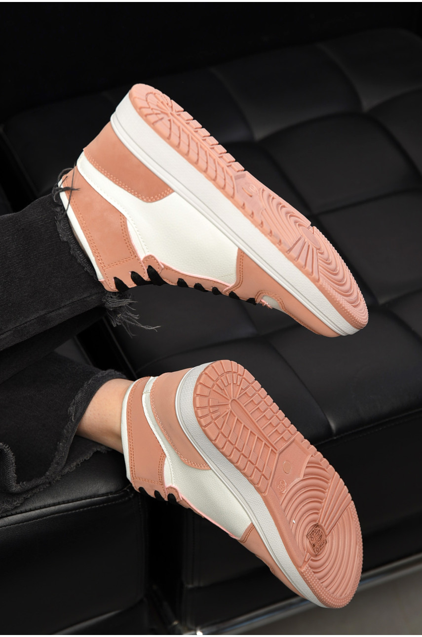 Кросівки жіночі білого кольору на шнурівці А2080-3 197418