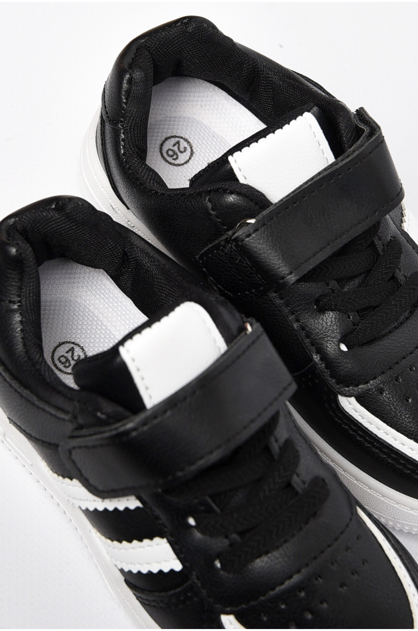 Кроссовки детские черного цвета 505-007 197419