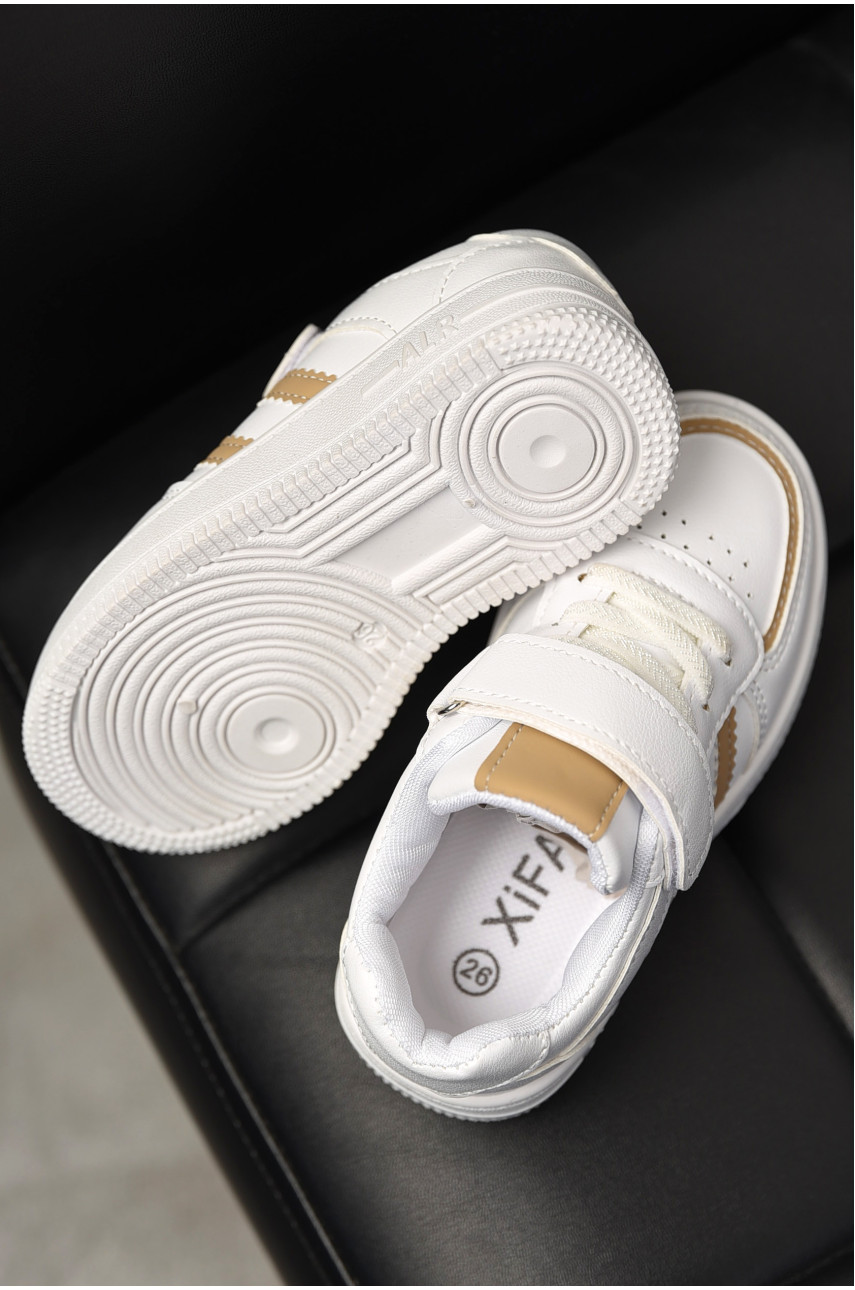 Кроссовки детские белого цвета 505-005 197420 Кроссовки детские белого цвета 505-005 197420