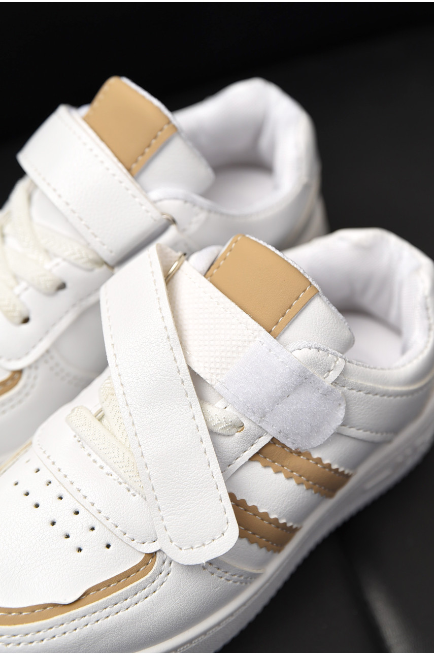 Кроссовки детские белого цвета 505-005 197420 Кроссовки детские белого цвета 505-005 197420