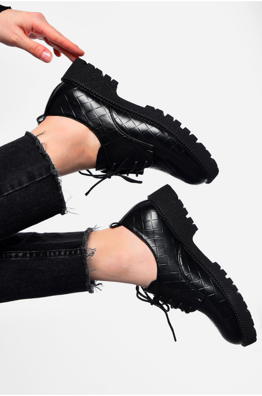 Лофери жіночі чорного кольору X186-3 197428 Лофери жіночі чорного кольору X186-3 197428