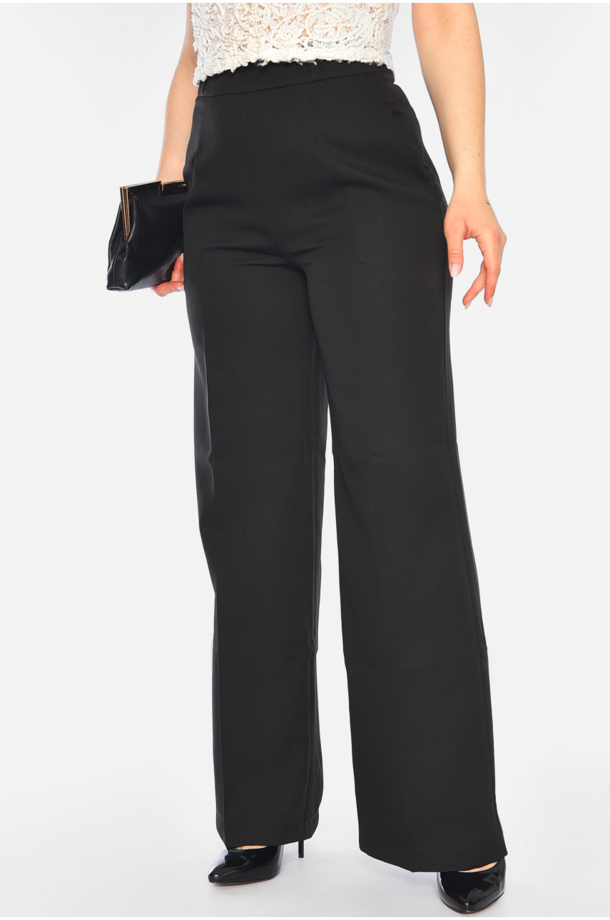 Брюки женские классические черного цвета 2306 197459 Брюки женские классические черного цвета 2306 197459