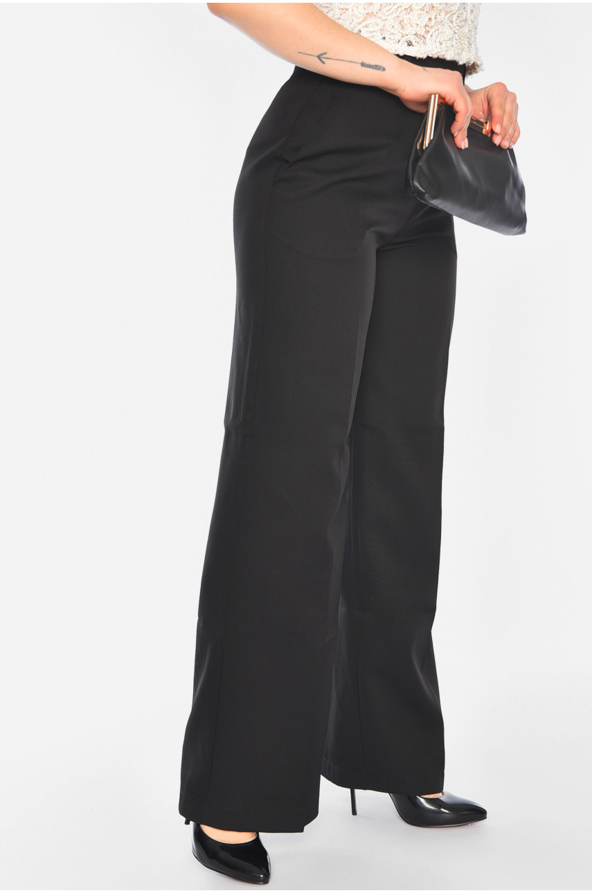 Брюки женские классические черного цвета 2306 197459 Брюки женские классические черного цвета 2306 197459